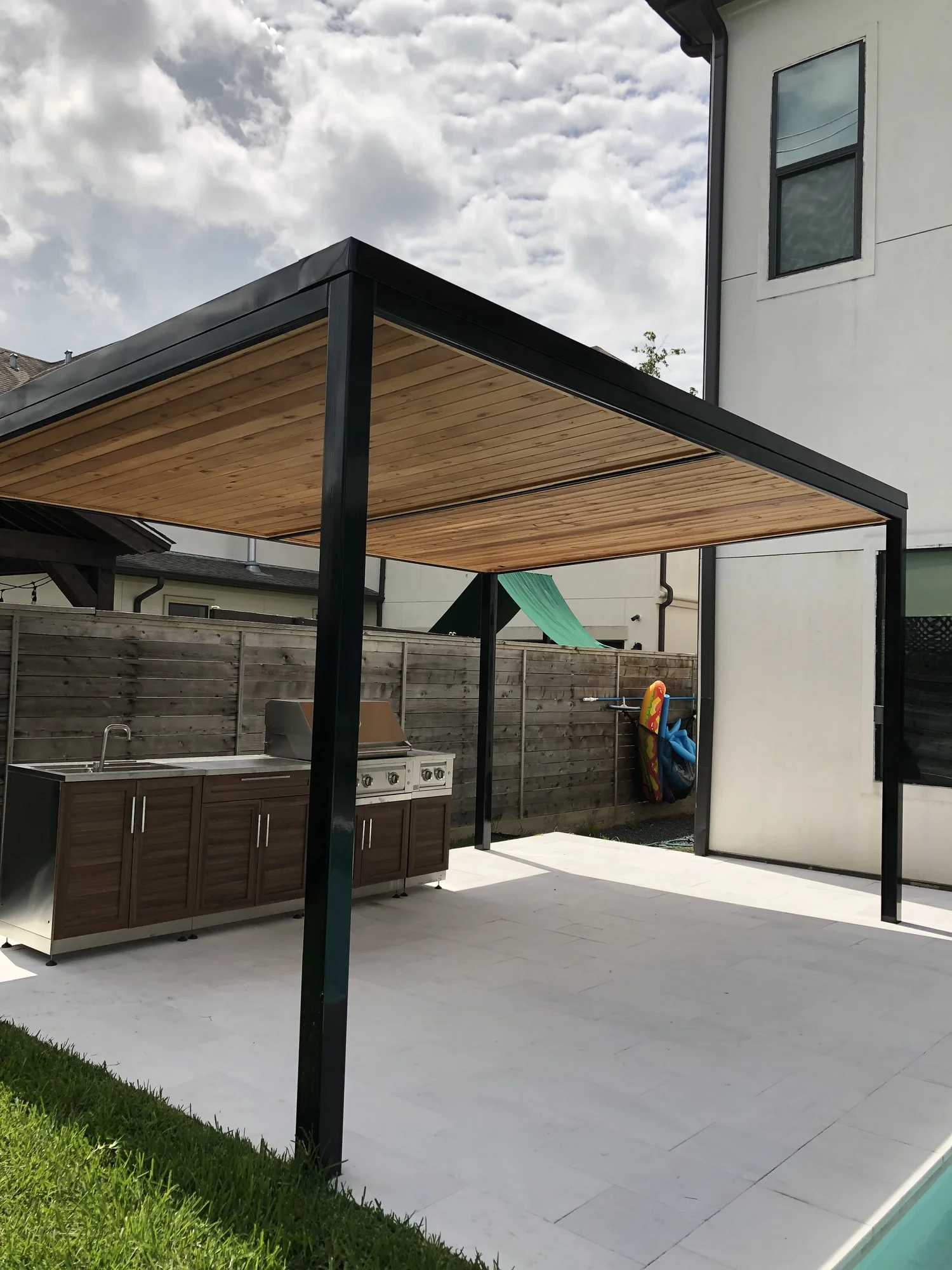 Fencing project completed by Bel Fence