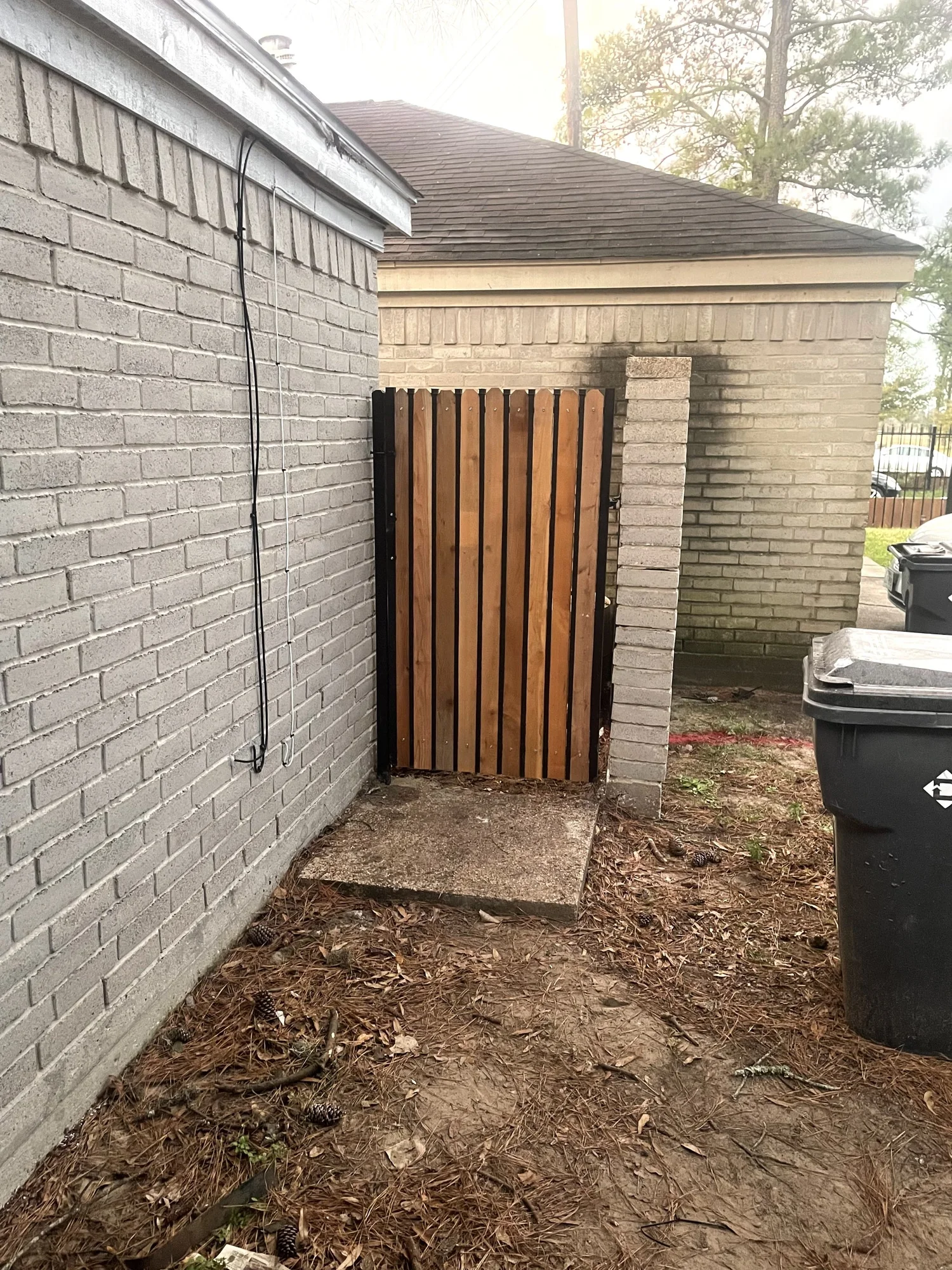 Fencing project completed by Bel Fence
