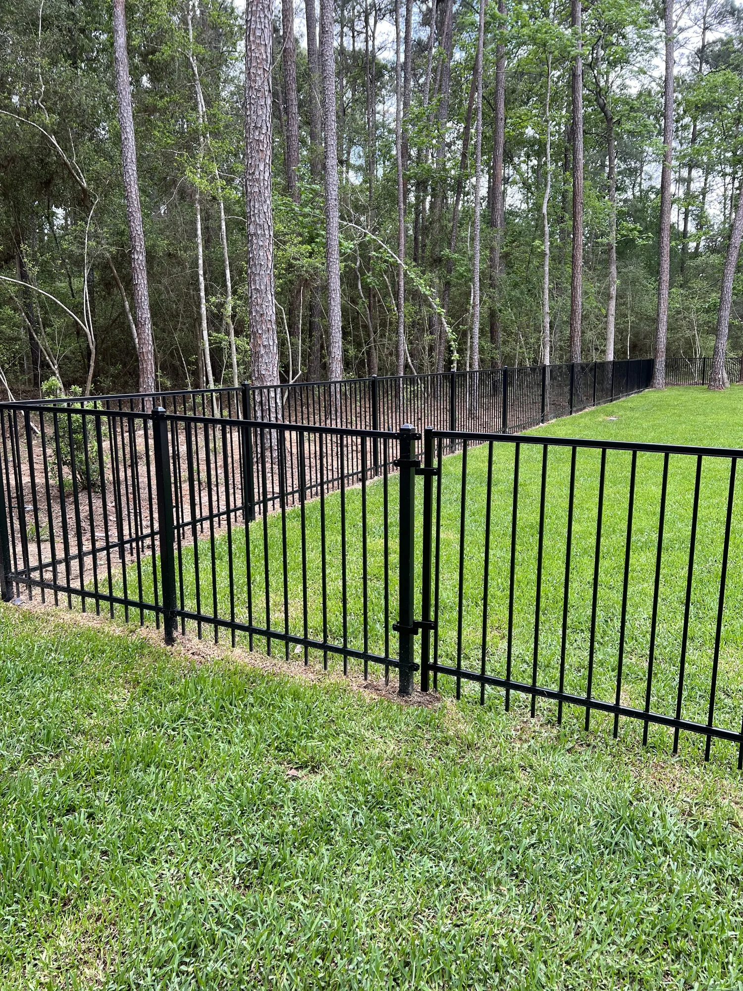 Fencing project completed by Bel Fence
