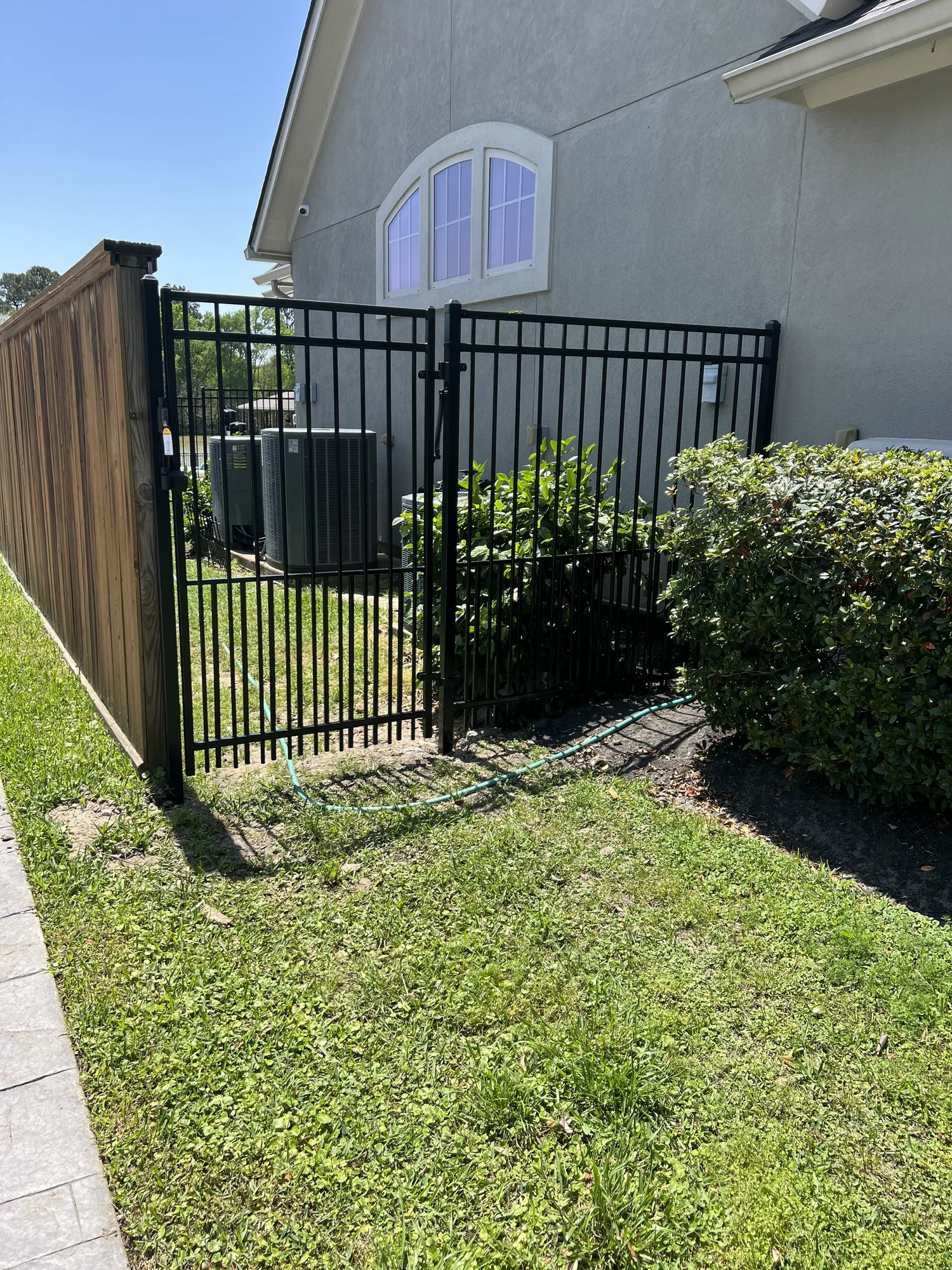 Fencing project completed by Bel Fence