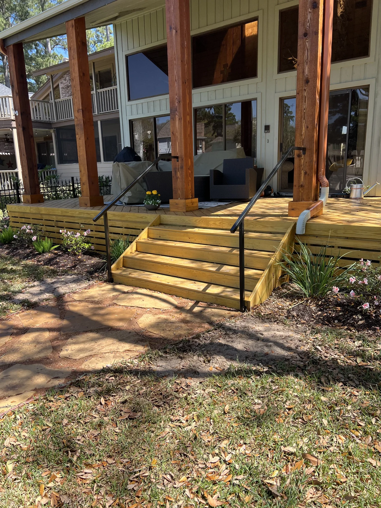 Fencing project completed by Bel Fence