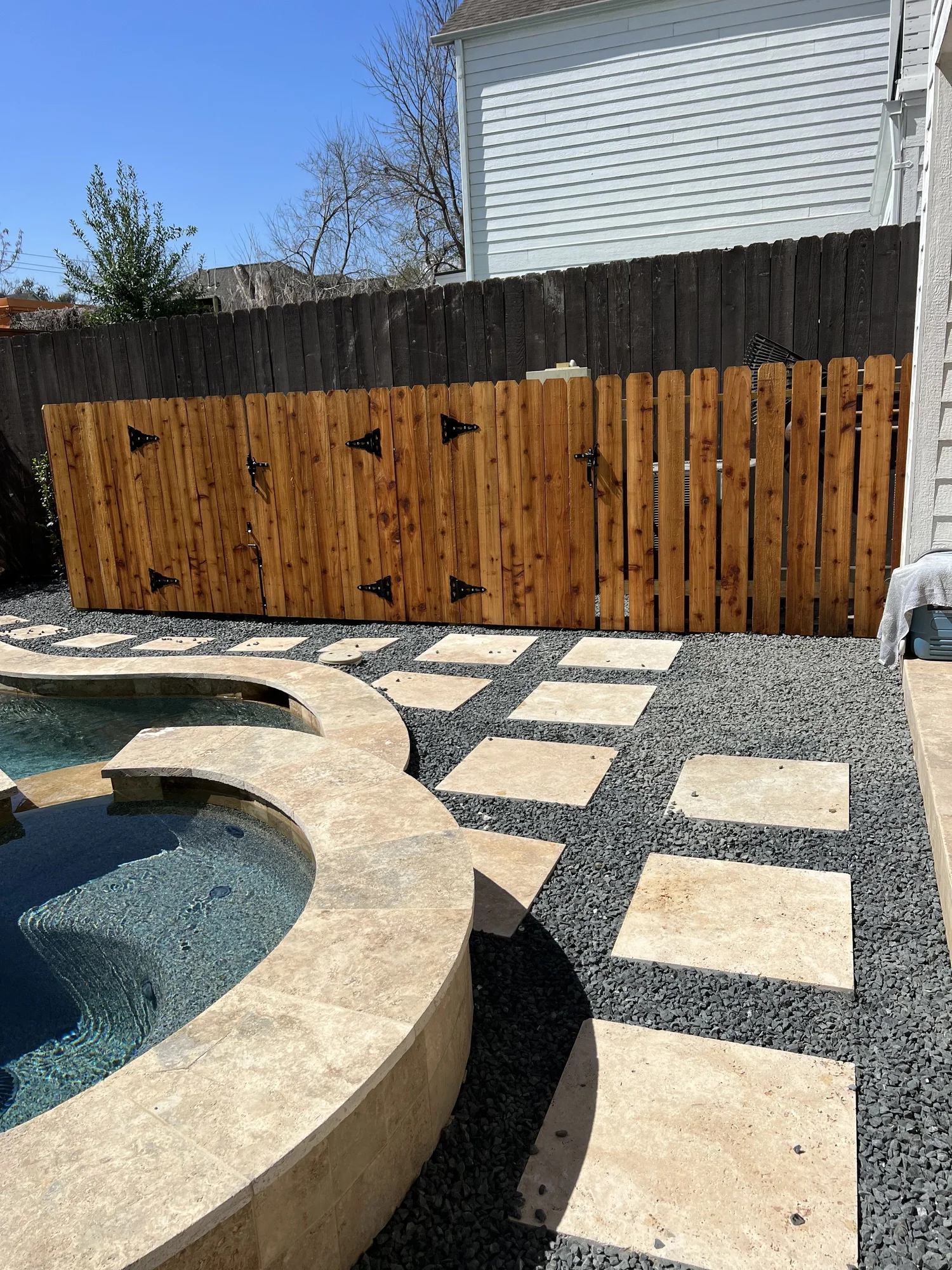 Fencing project completed by Bel Fence