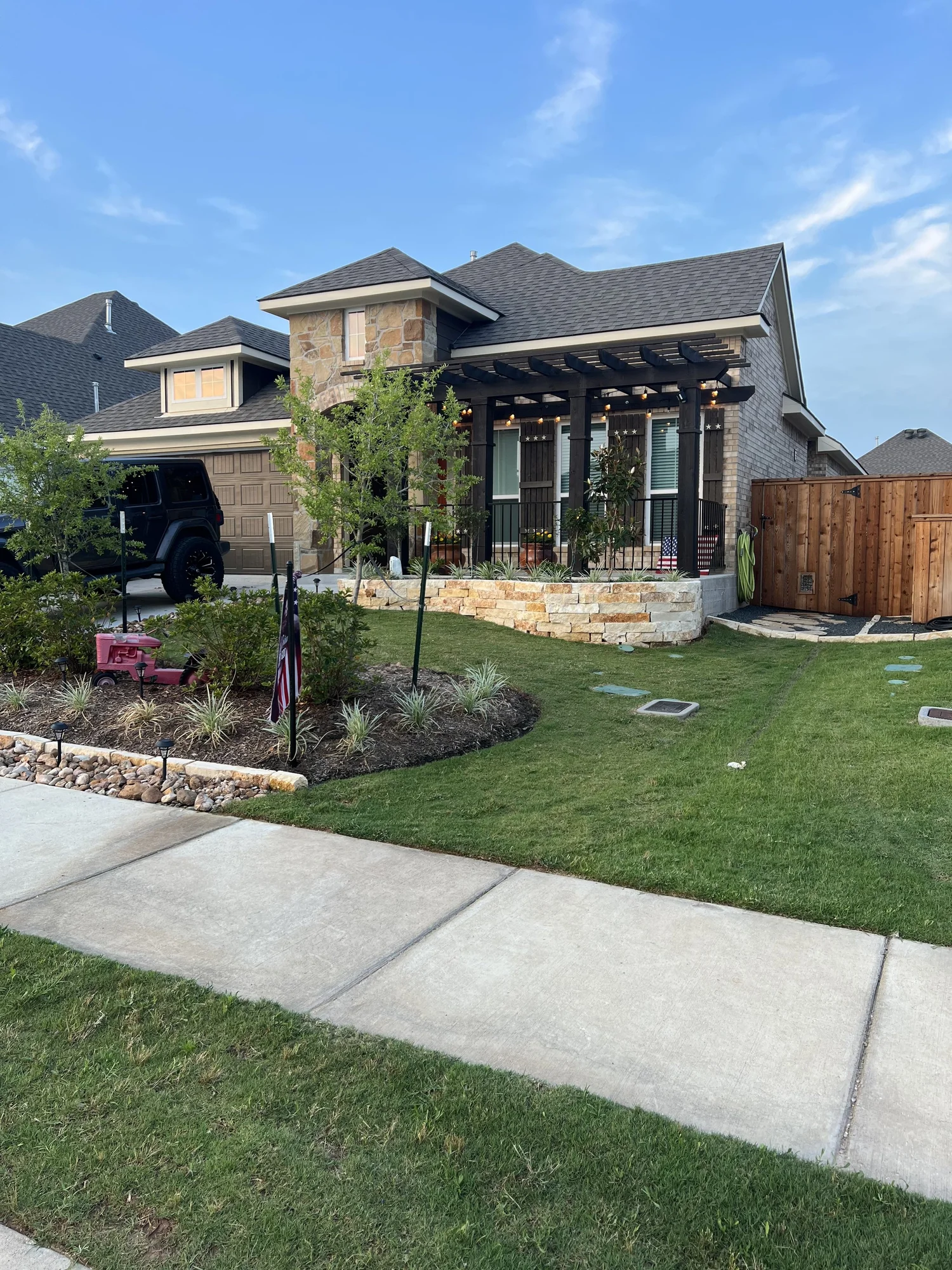 Fencing project completed by Bel Fence