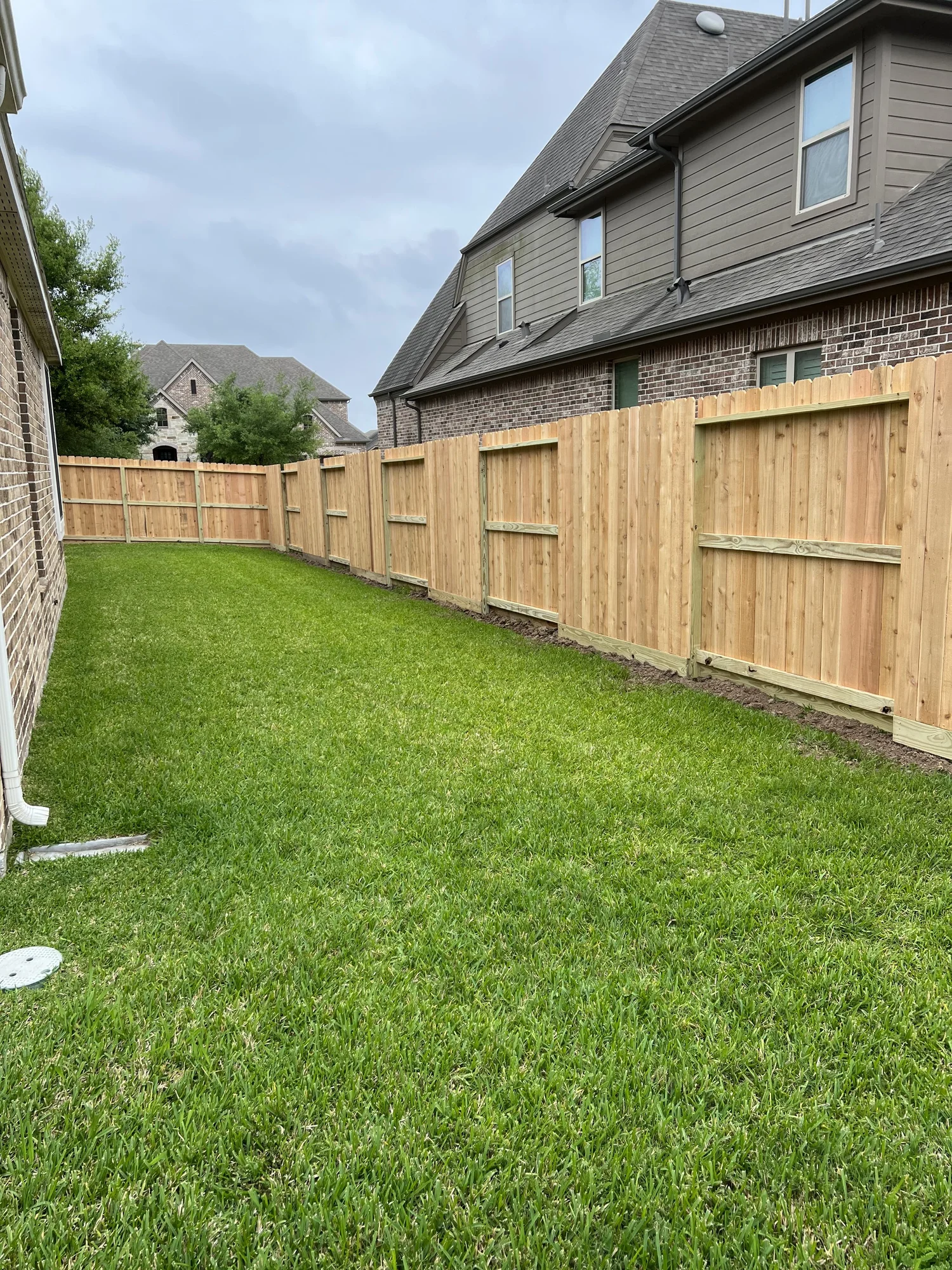 Fencing project completed by Bel Fence