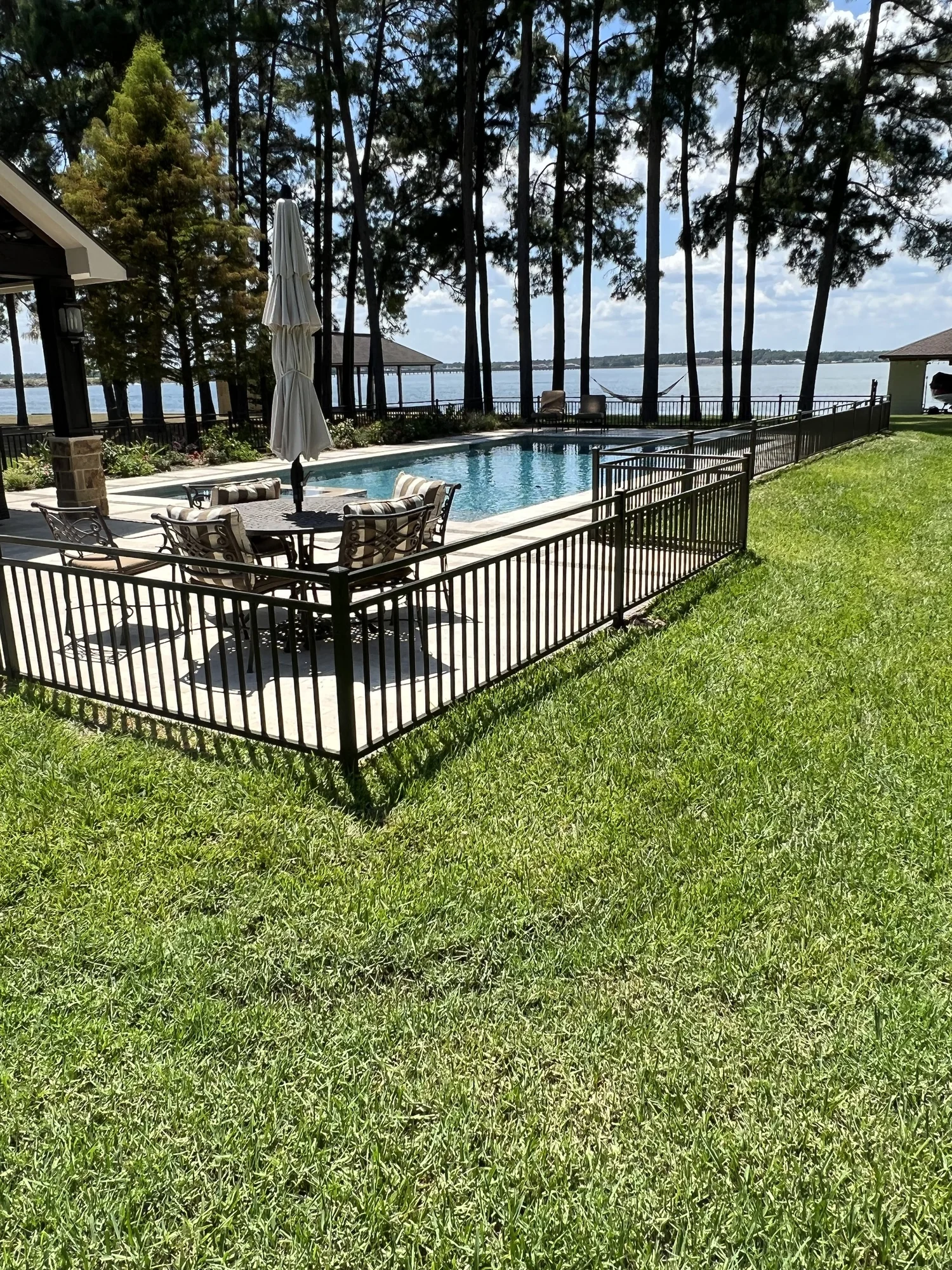 Fencing project completed by Bel Fence