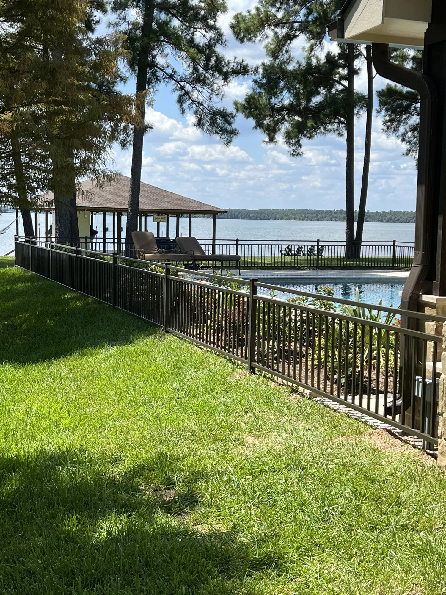 Fencing project completed by Bel Fence