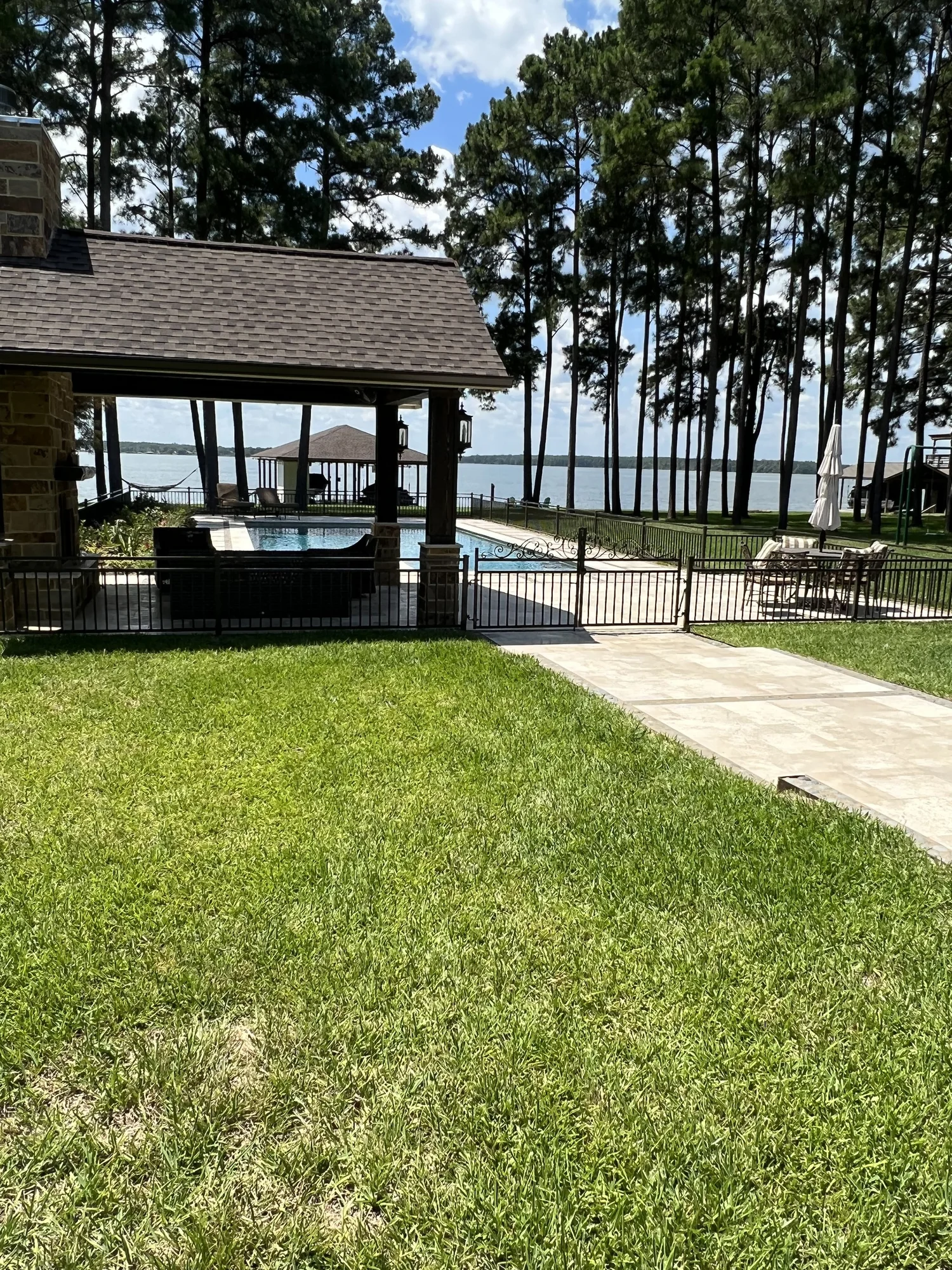 Fencing project completed by Bel Fence