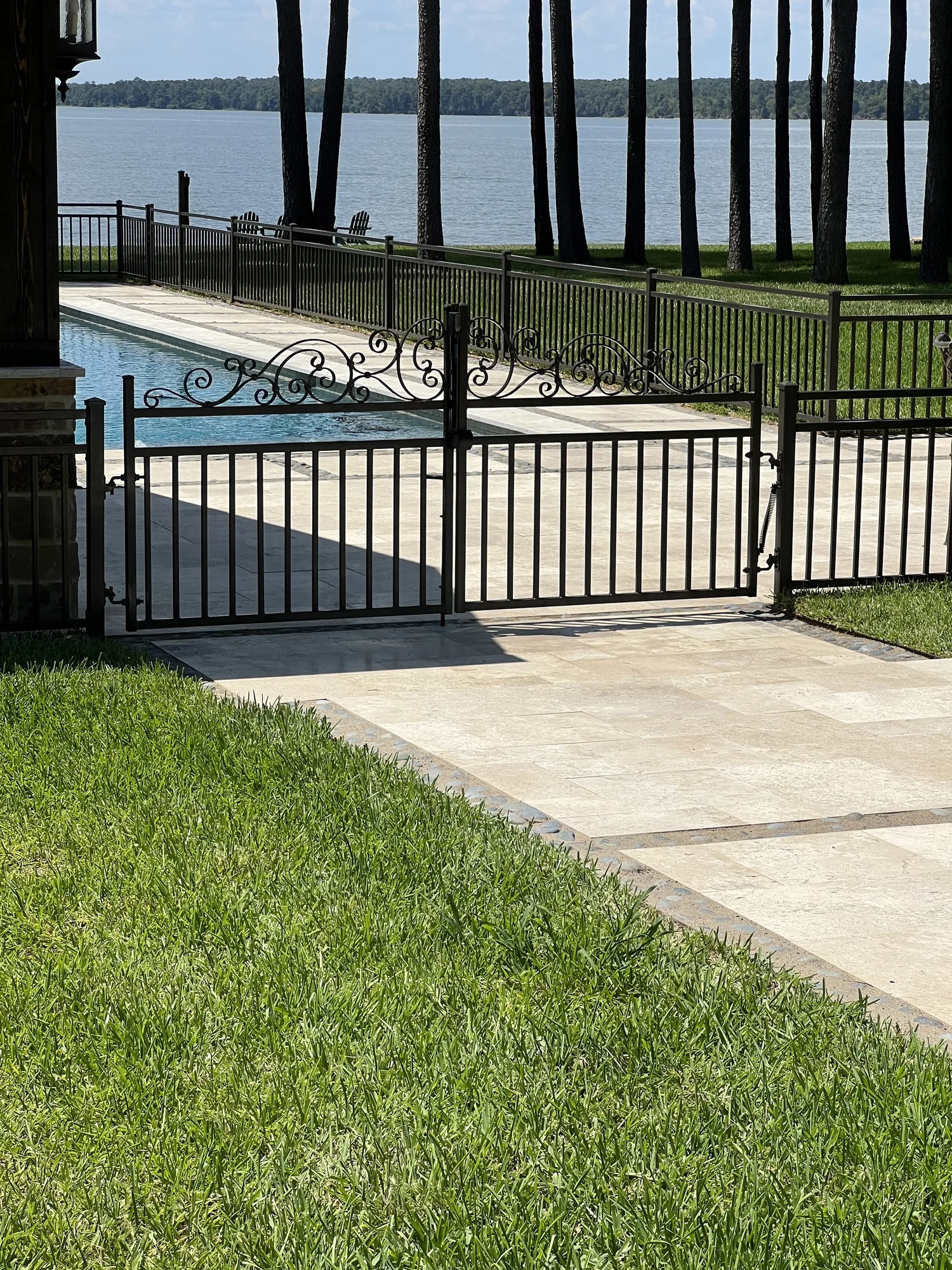 Fencing project completed by Bel Fence