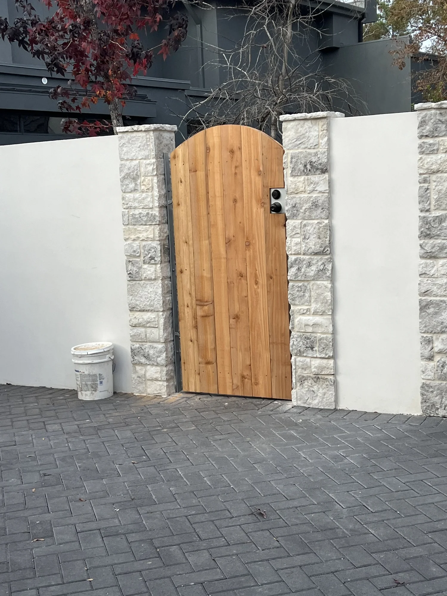 Fencing project completed by Bel Fence