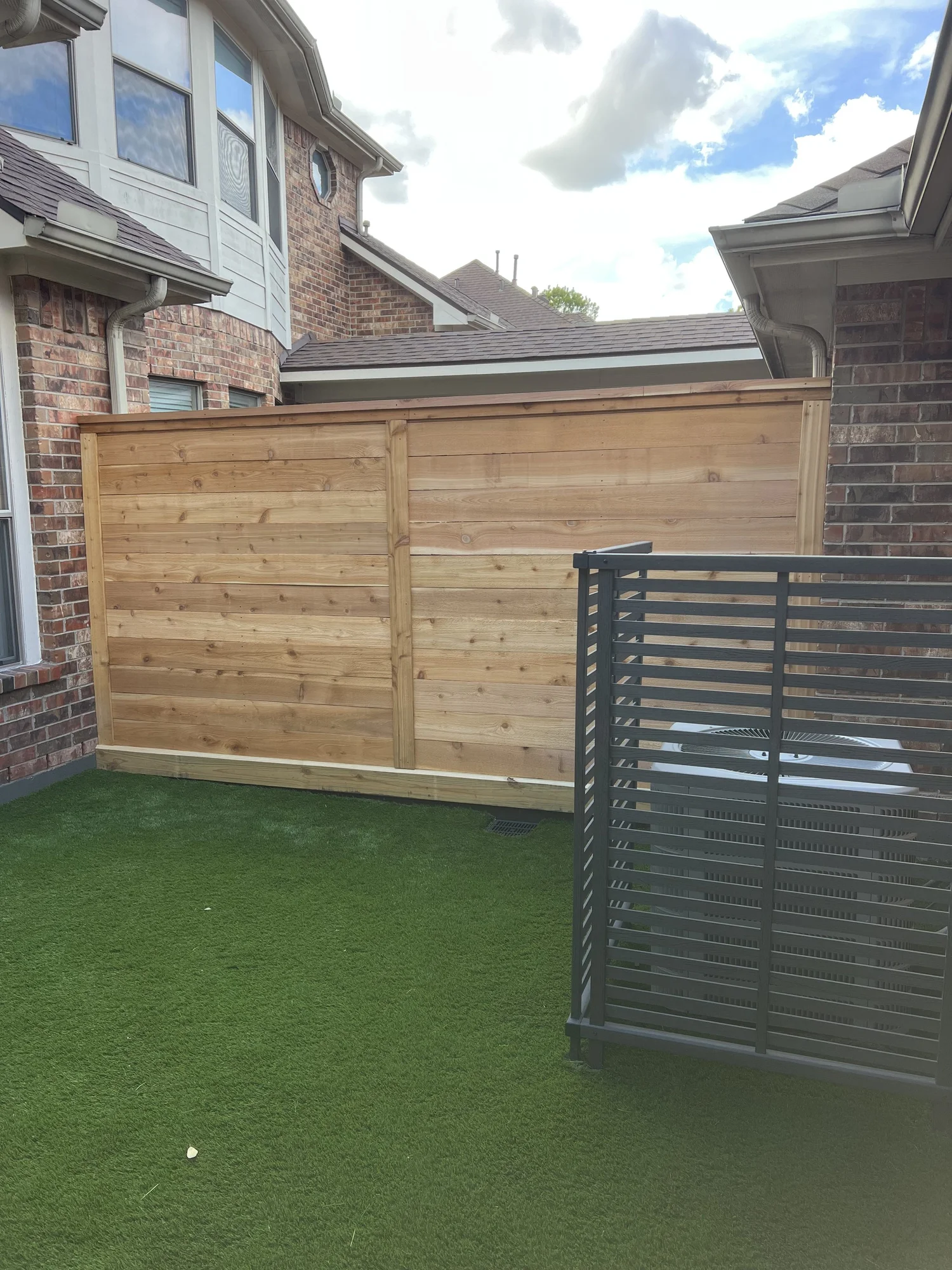 Fencing project completed by Bel Fence