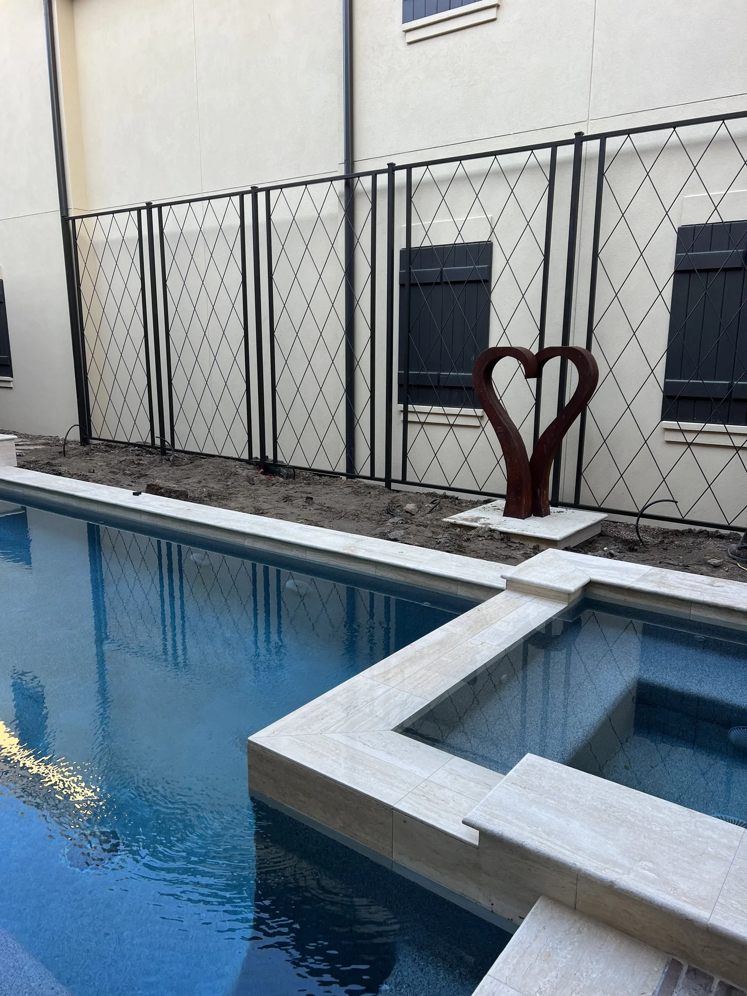 Fencing project completed by Bel Fence
