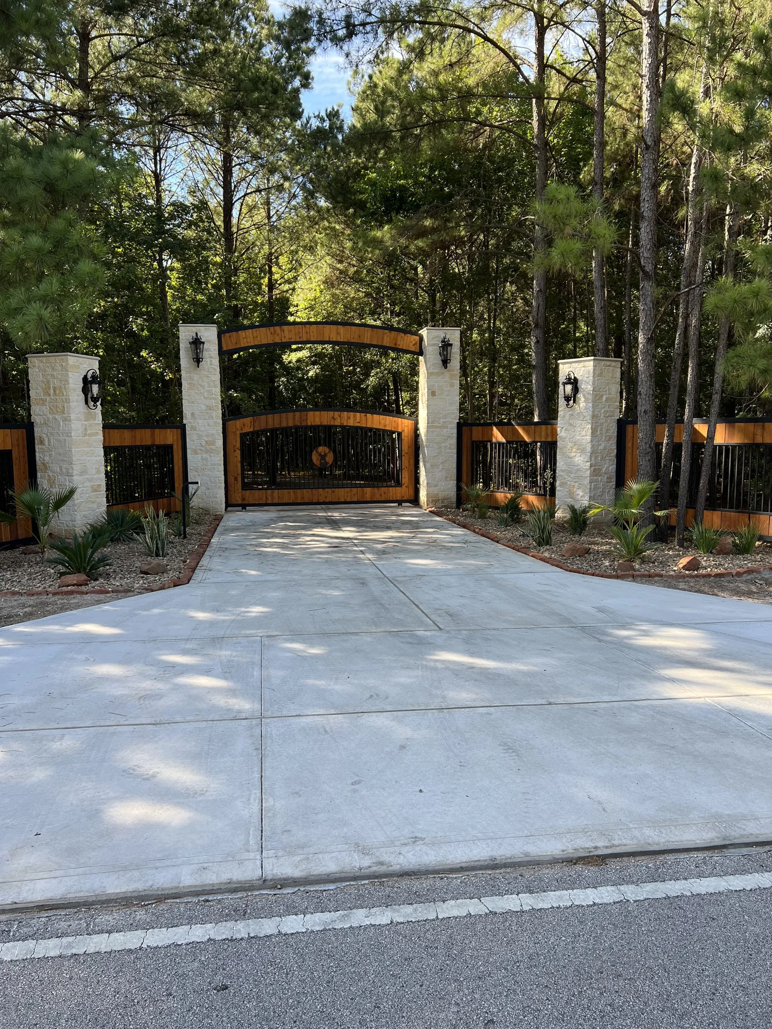 Fencing project completed by Bel Fence