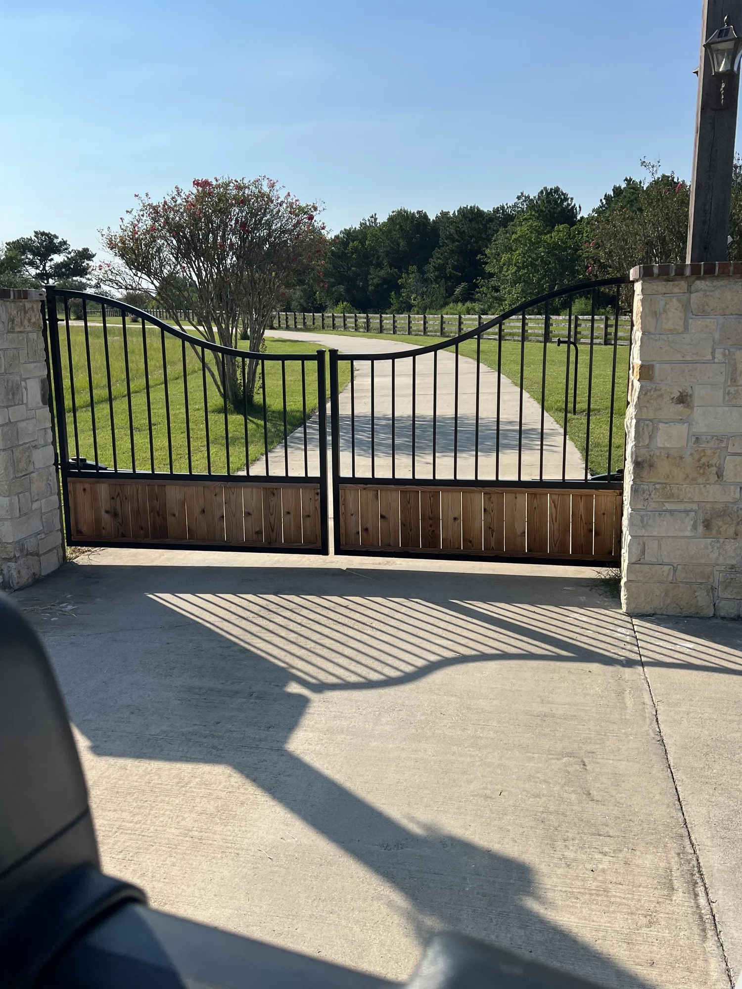 Fencing project completed by Bel Fence