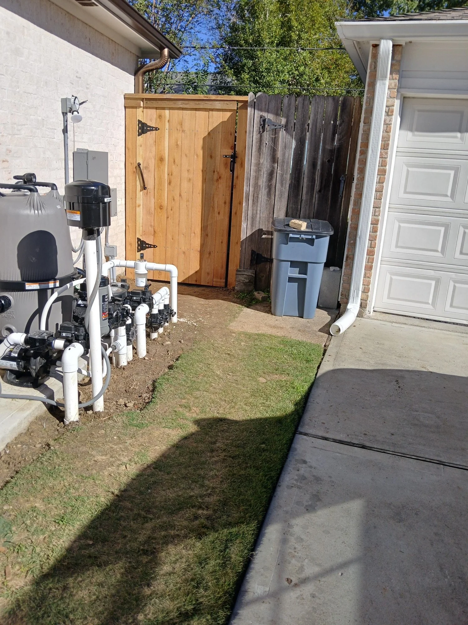 Fencing project completed by Bel Fence