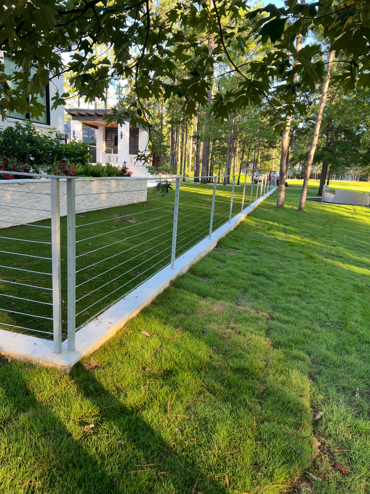 Fencing project completed by Bel Fence