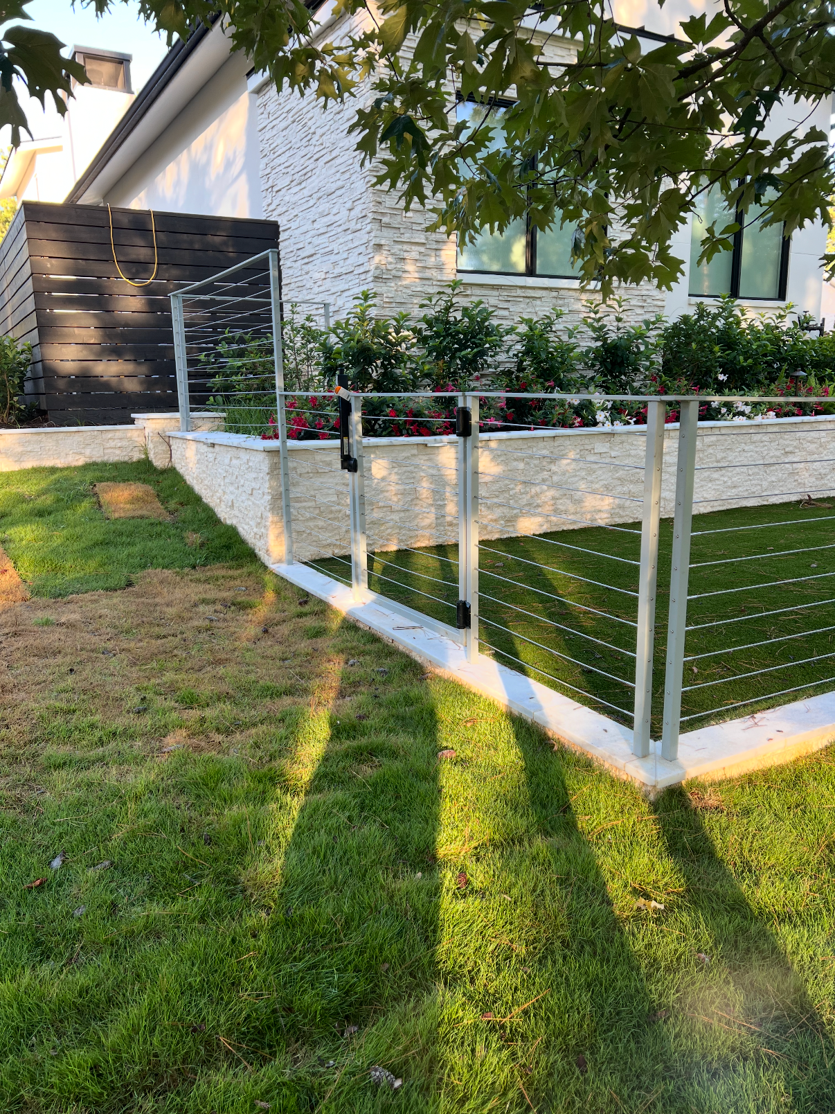 Fencing project completed by Bel Fence