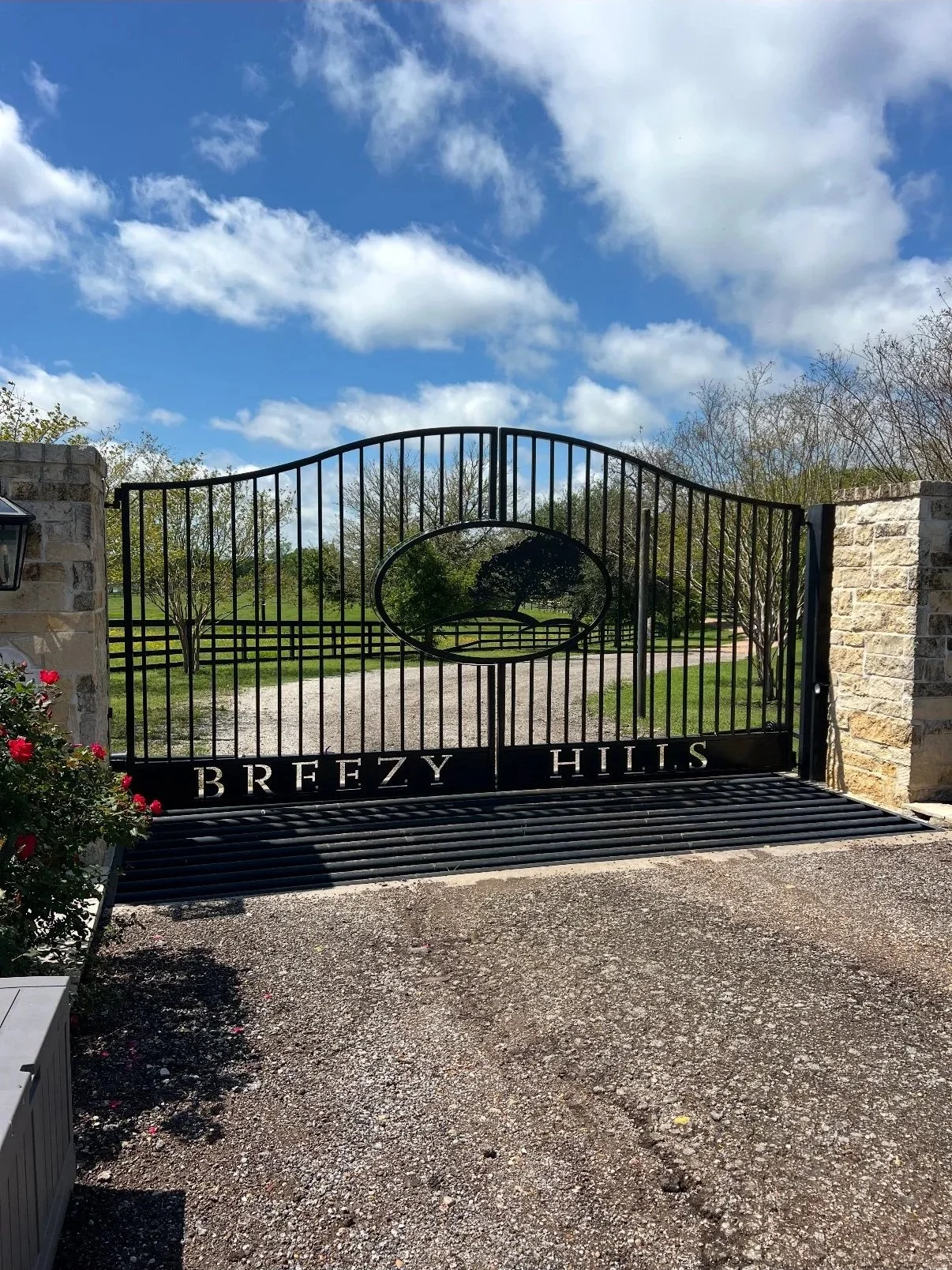 Fencing project completed by Bel Fence