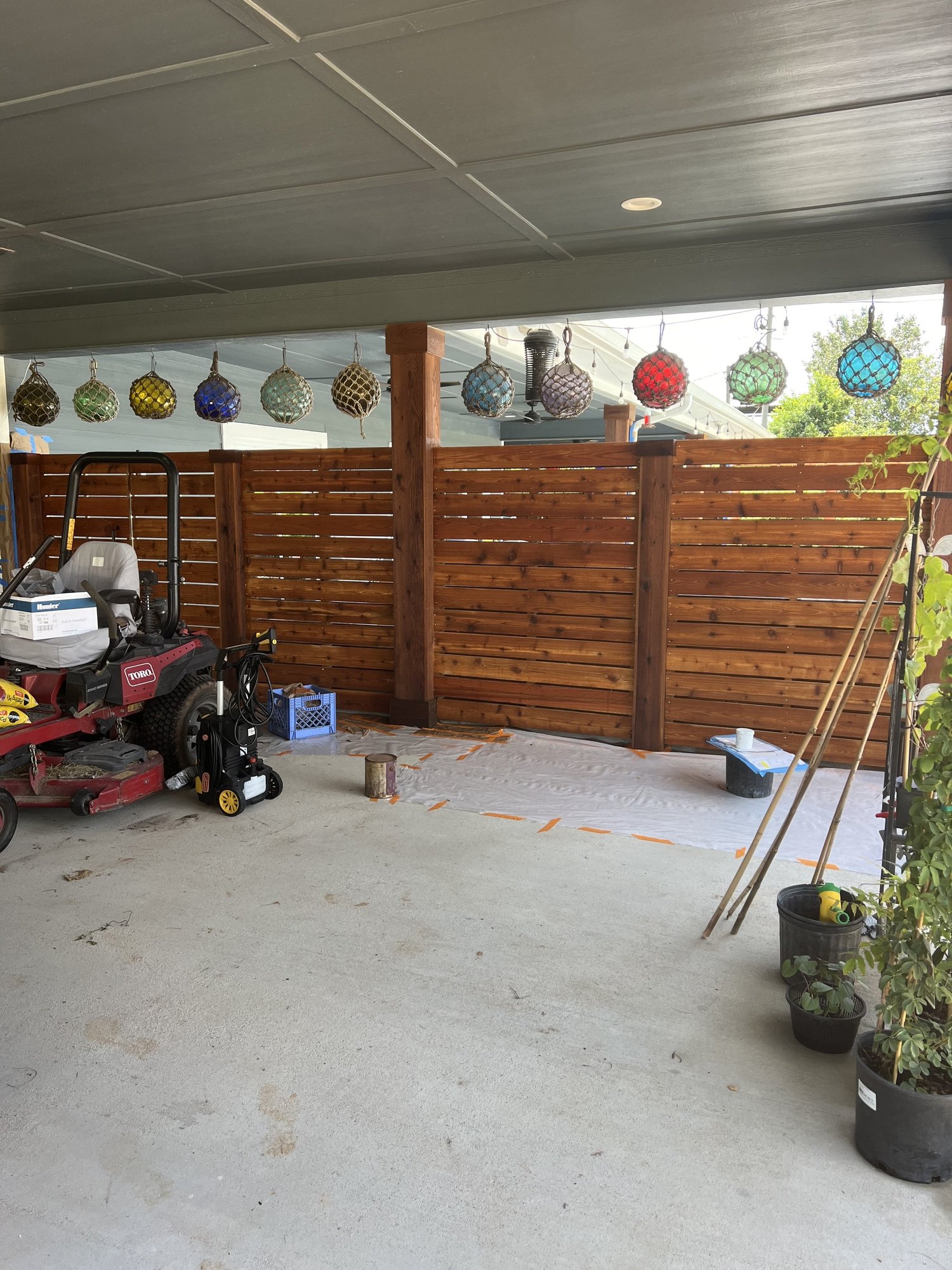 Fencing project completed by Bel Fence