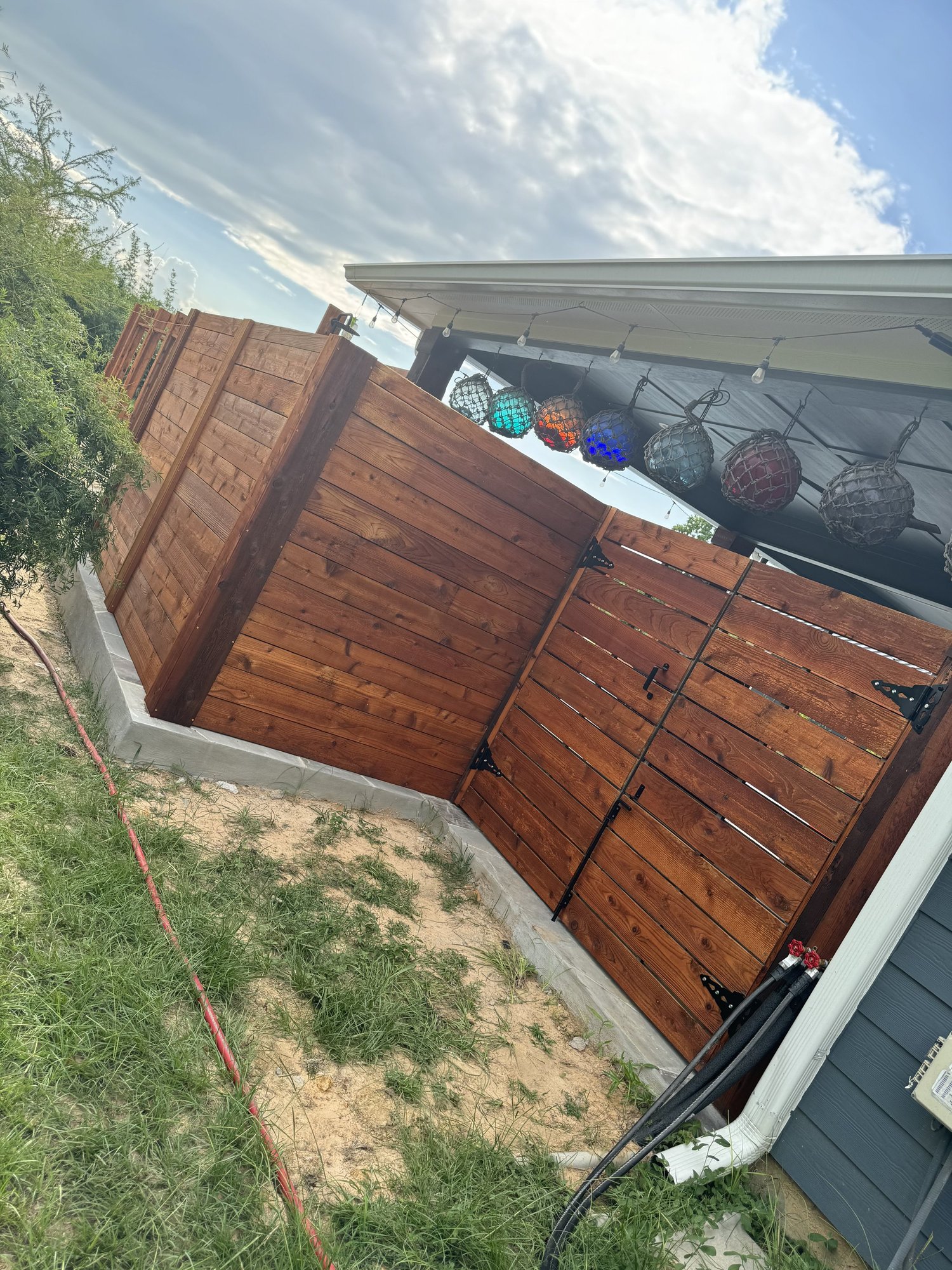 Fencing project completed by Bel Fence
